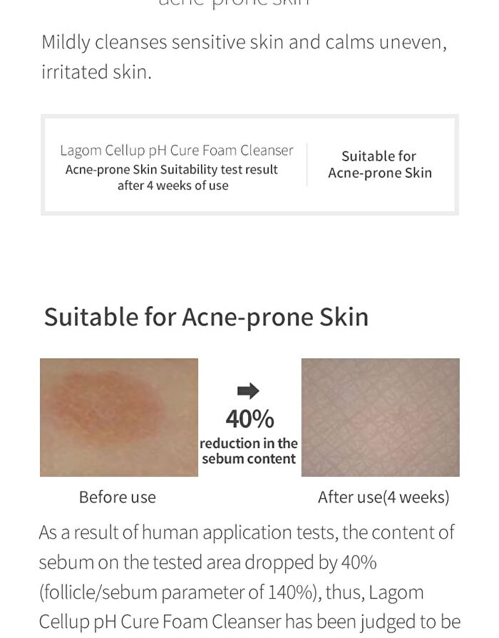 Lagom Cellup pH Cure Foam Cleanser Mini - 20ml