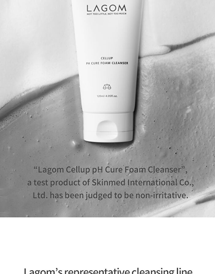Lagom Cellup pH Cure Foam Cleanser Mini - 20ml