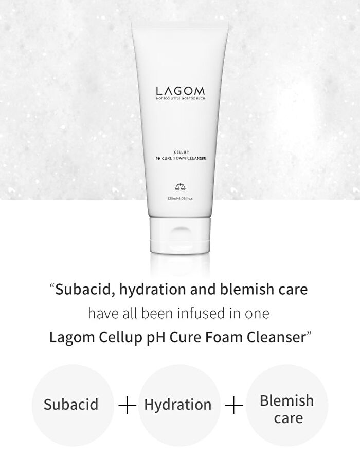 Lagom Cellup pH Cure Foam Cleanser Mini - 20ml