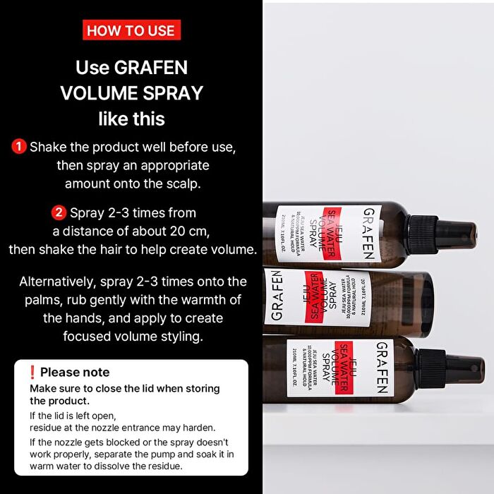 Jeju Sea Water Volume Spray - 210ml
