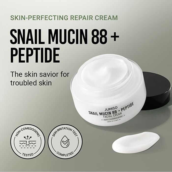 Jumiso Snail Mucin 88 + Peptide Facial Cream Mini - 30ml
