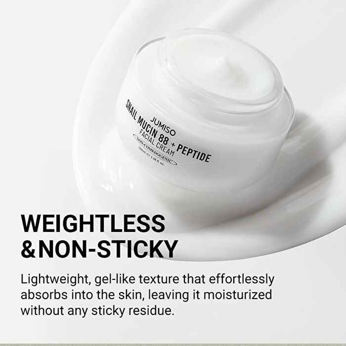 Jumiso Snail Mucin 88 + Peptide Facial Cream Mini - 30ml