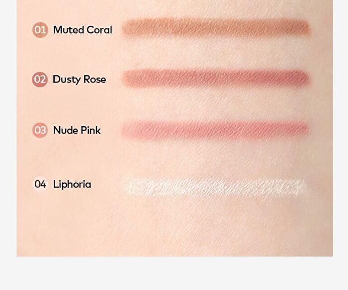 Tpsy Plumply Lip Liner - 4 Colors - #01 Muted Coral
