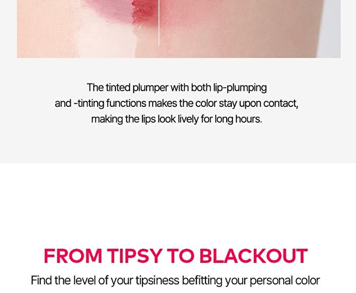 Tpsy Juicy Lip Plumper - 7 Colors - #01 Tingling