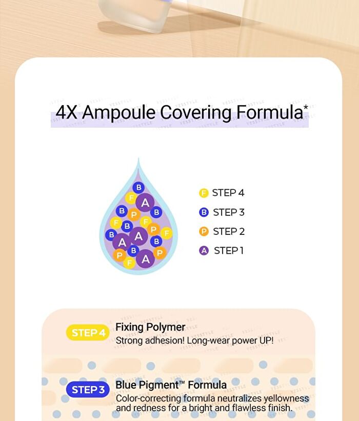 Layering Fit Foundation Semi Glow - 4 Colors - #21 Fair
