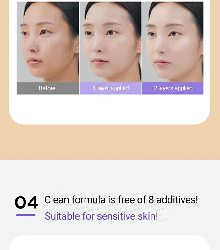 Layering Fit Foundation Semi Glow - 4 Colors - #21 Fair