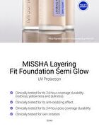 Layering Fit Foundation Semi Glow - 4 Colors - #21 Fair