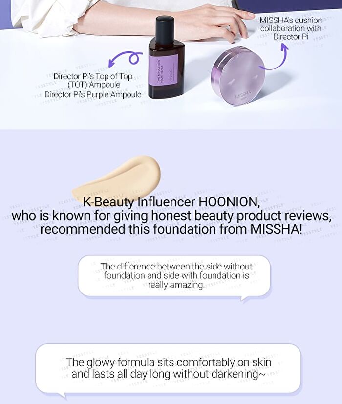 Layering Fit Foundation Semi Glow - 4 Colors - #21 Fair