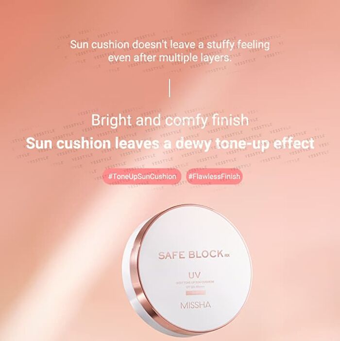 Safe Block RX Rosy Tone Up Sun Cushion - 12g