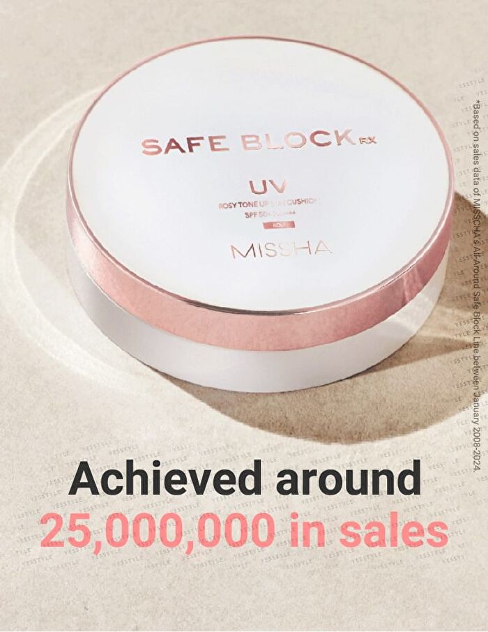 Safe Block RX Rosy Tone Up Sun Cushion - 12g