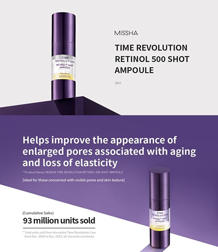 Time Revolution Retinol 500 Shot Ampoule - 10ml