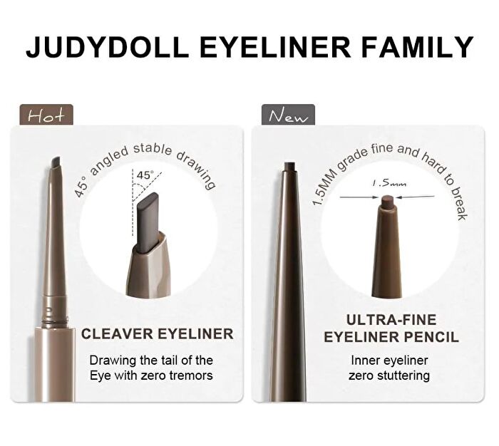 Precision Slim Gel Eyeliner - 3 Colors - #01 Black Brown