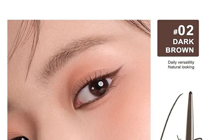 Precision Slim Gel Eyeliner - 3 Colors - #01 Black Brown