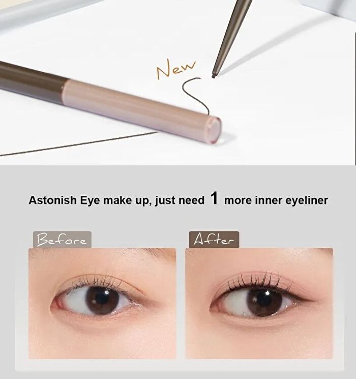 Precision Slim Gel Eyeliner - 3 Colors - #02 Dark Brown