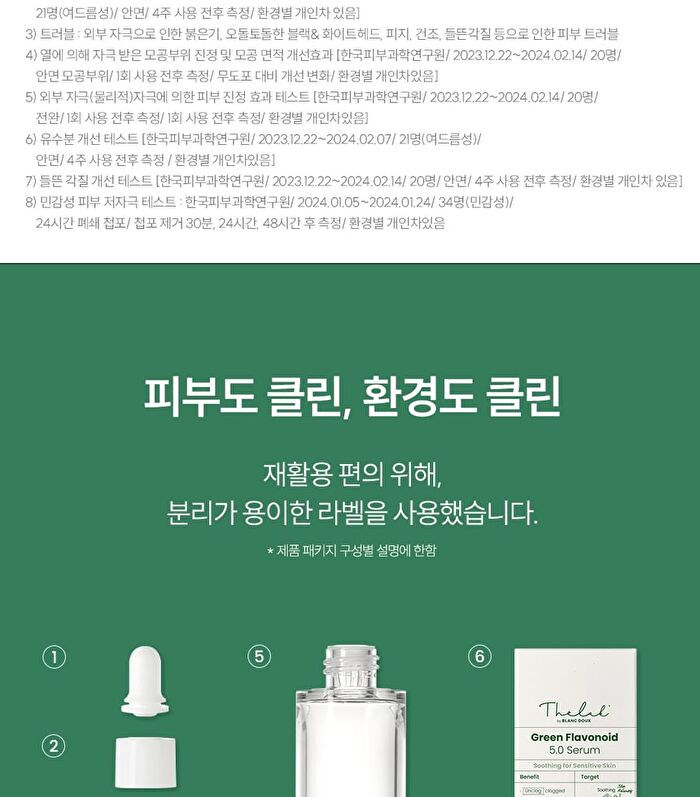 THE LAB by BLANC DOUX Green Flavonoid 5.0 Serum - 30ml