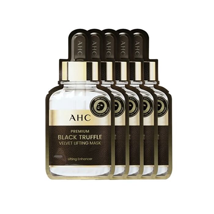 Ahc Premium Black Truffle Velvet Lifting Mask Set - 30ml x 5 sheets