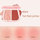 Focallure Dual Color Blush (4-5) - #RD04 Tart Red Lychee - 7.5g