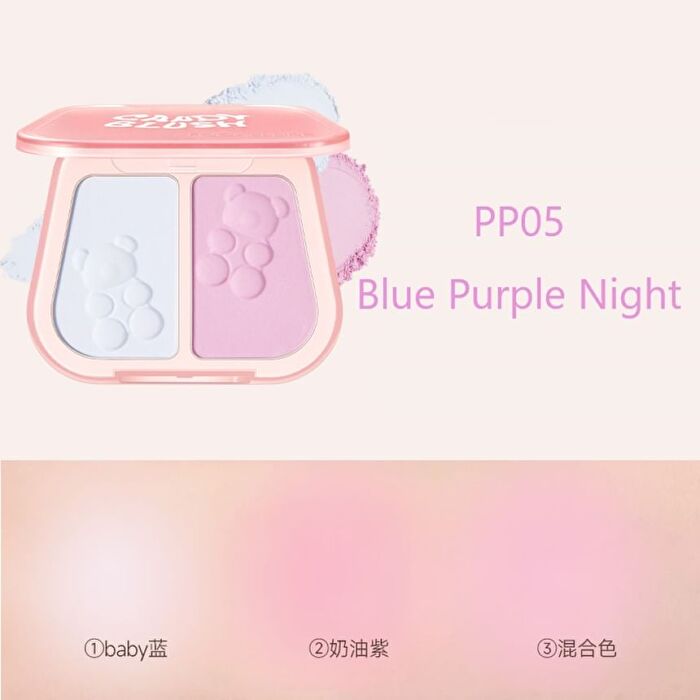 Focallure Dual Color Blush (4-5) - #RD04 Tart Red Lychee - 7.5g