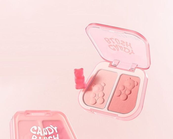Focallure Dual Color Blush (4-5) - #RD04 Tart Red Lychee - 7.5g