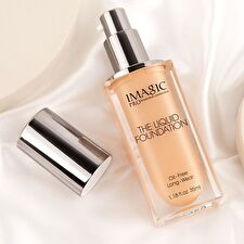 Imagic Oil-Free Liquid Foundation - 5 Shades - #1352 Bright Pink - 35ml
