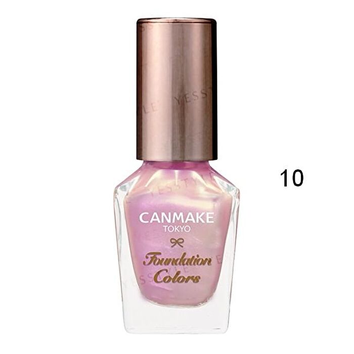 Canmake Foundation Nail Colors - 10 Shell Pink