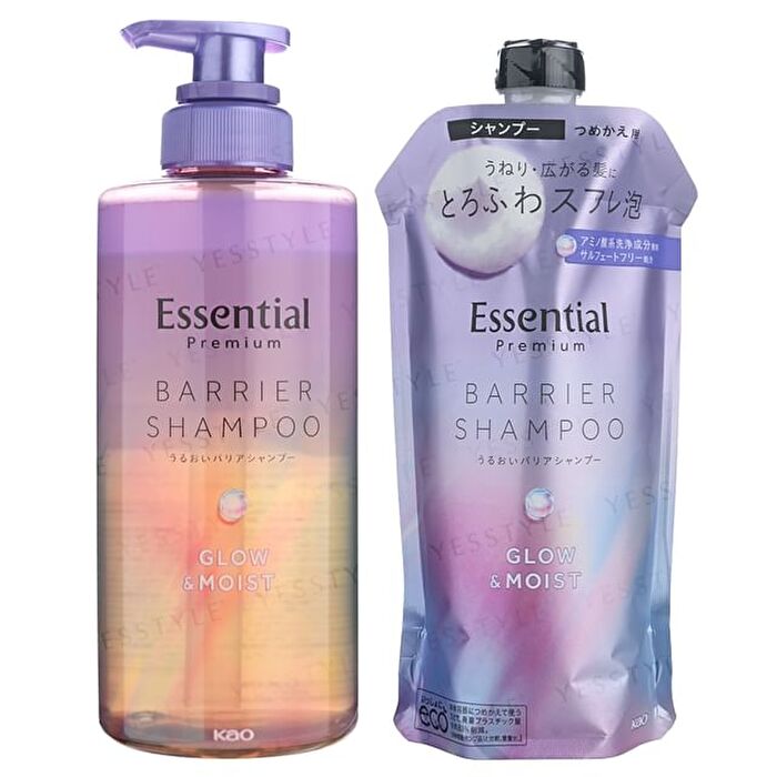 Essential Premium Barrier Glow & Moist Shampoo - 450ml