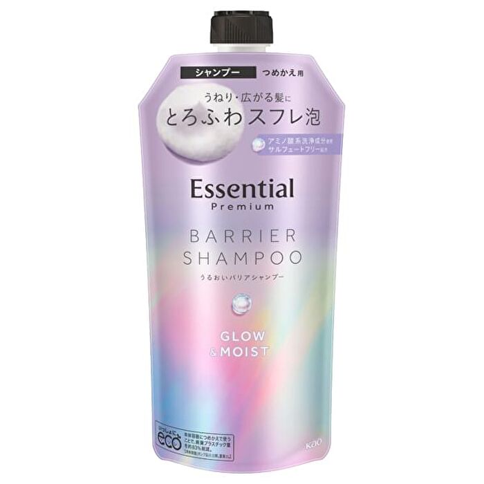 Essential Premium Barrier Glow & Moist Shampoo - 340ml Refill