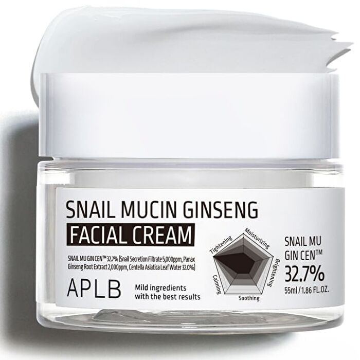 Aplb Snail Mucin Ginseng Facial Cream - 55ml