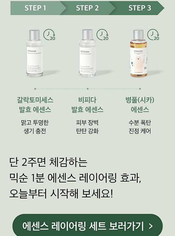 mixsoon Essence Mini - 3 Types - Bifida Ferment