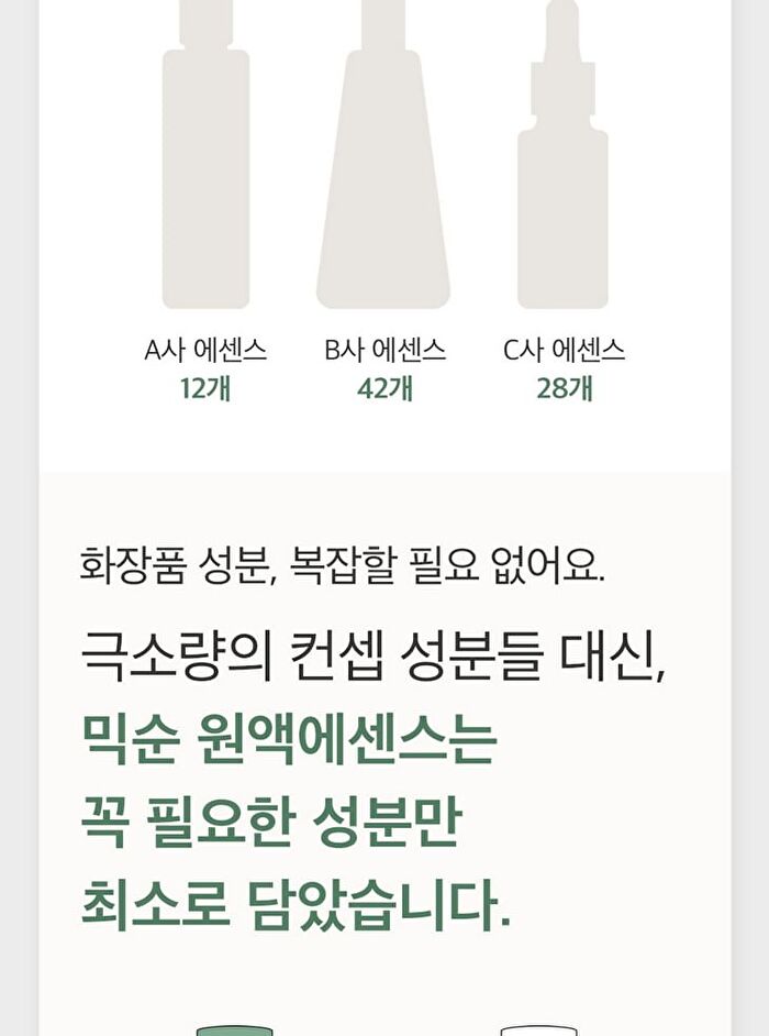 mixsoon Essence Mini - 3 Types - Bifida Ferment