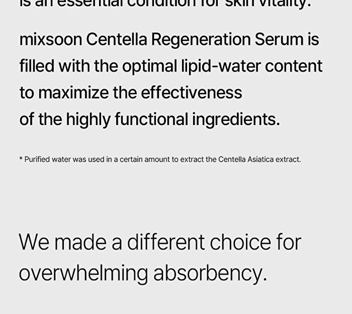 mixsoon Premium Centella Asiatica Serum - 50ml
