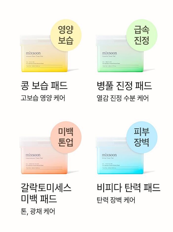 mixsoon Bifida Toner Pad - 2025 Version - 120 pads