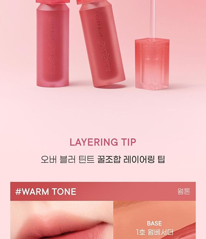 peripera Over Blur Tint - 7 Colors - #04 Coral La La