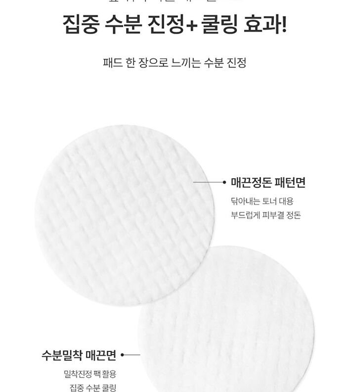 Ice Heartleaf Hyaluron Soothing Clear Pad - 2024 Version - 70 pads
