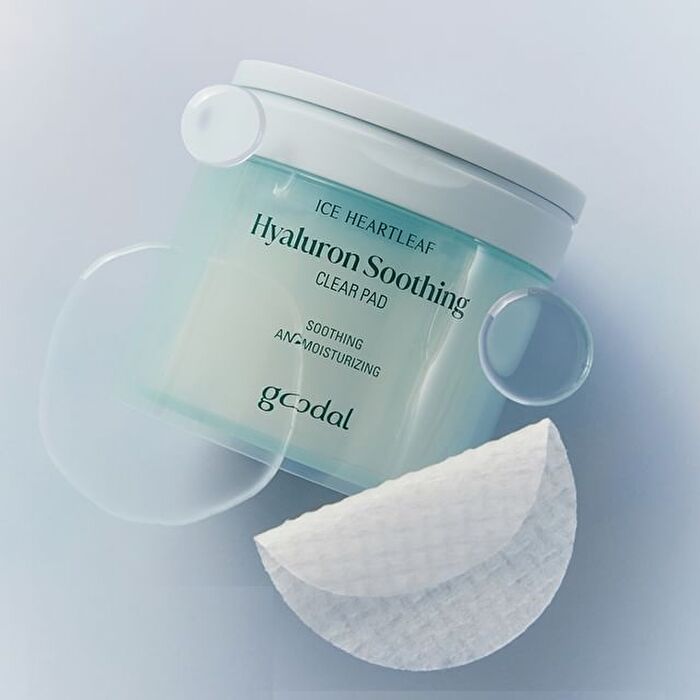 Ice Heartleaf Hyaluron Soothing Clear Pad - 2024 Version - 70 pads