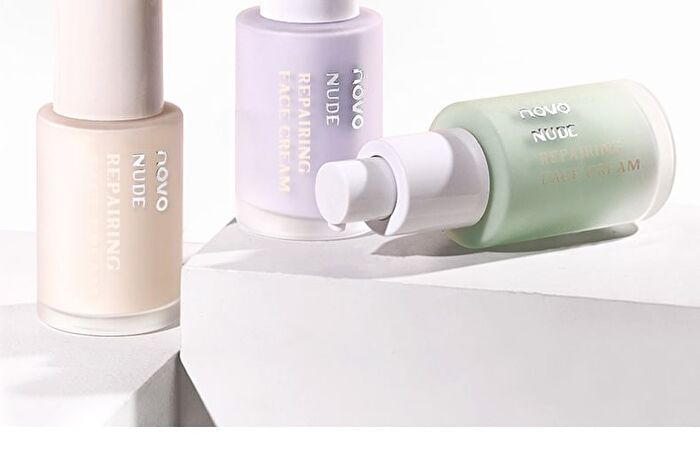Nude Repairing Face Cream - 3 Colors - 02# Purple - 30g