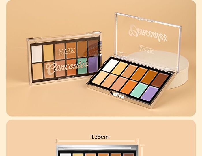 Imagic 12 Colours Concealer Palette - 12 Colours Palette - 19.5g