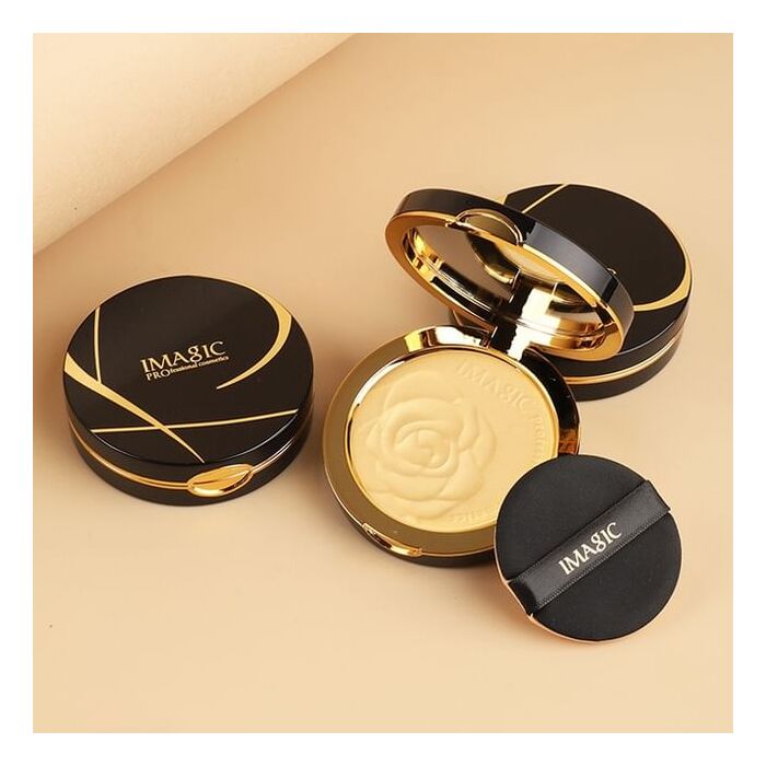 Rose Pattern HD Setting Compact Powder - 5 Shades - #1381 Translucent - 13.5g