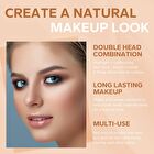 Highlighter & Contour Double-Headed Stick - 3 Shades - 102 Natural & Light Brown - 3.6g