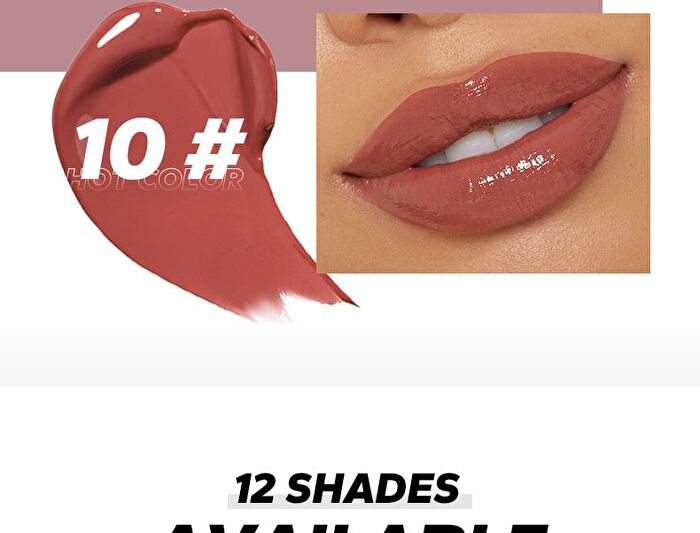 Beauty Glazed Shimmering Juicy Lipstick / Lip Balm - 12 Colours - 101 - 2.7g