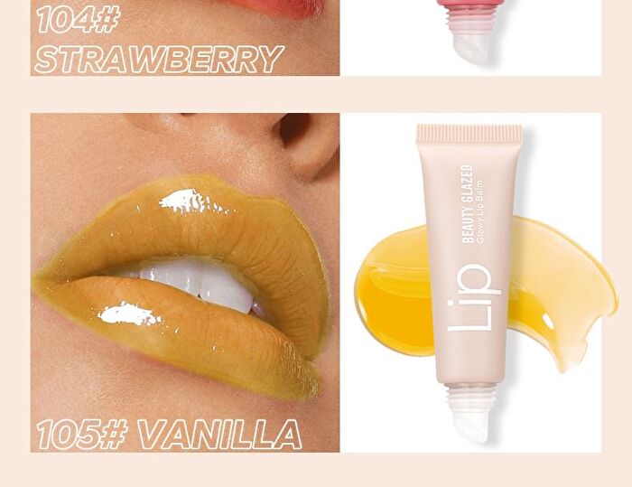 Glowy Lip Balm - 5 Colours - 105 Vanilla - 13g