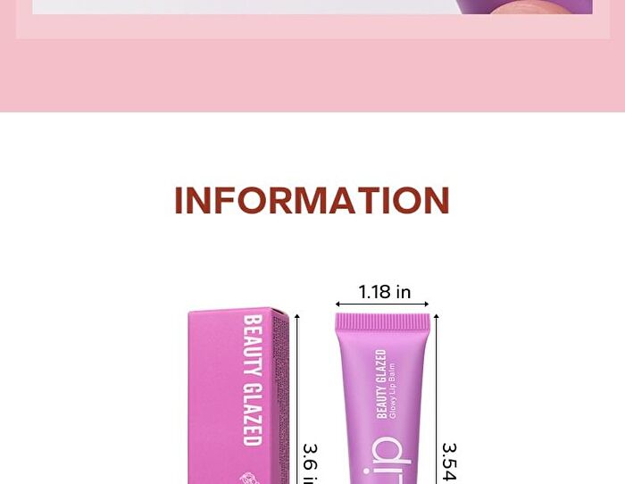Glowy Lip Balm - 5 Colours - 105 Vanilla - 13g