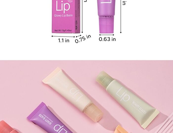Glowy Lip Balm - 5 Colours - 105 Vanilla - 13g