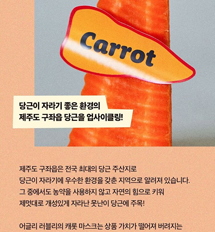 Ugly Lovely Carrot Mask - 100ml