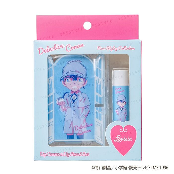 Detective Conan Lip Cream & Lip Stand Set - Momiji & Iori
