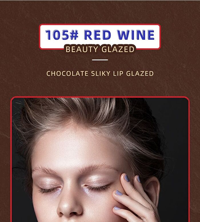Beauty Glazed Chocolate Silky Lip Glaze - 12 Colours - 102 Coral Cream - 2g