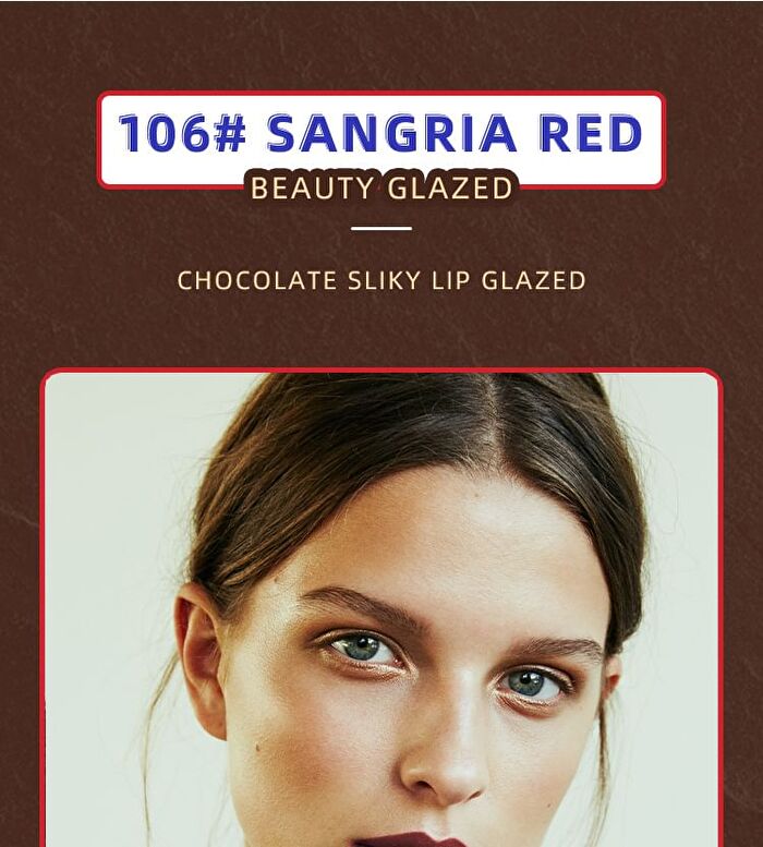 Beauty Glazed Chocolate Silky Lip Glaze - 12 Colours - 102 Coral Cream - 2g
