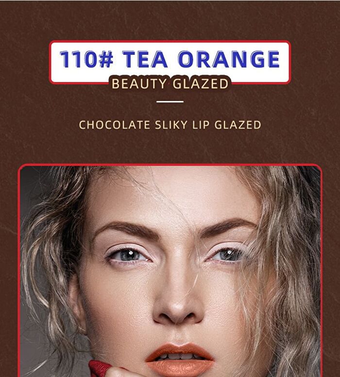 Beauty Glazed Chocolate Silky Lip Glaze - 12 Colours - 102 Coral Cream - 2g