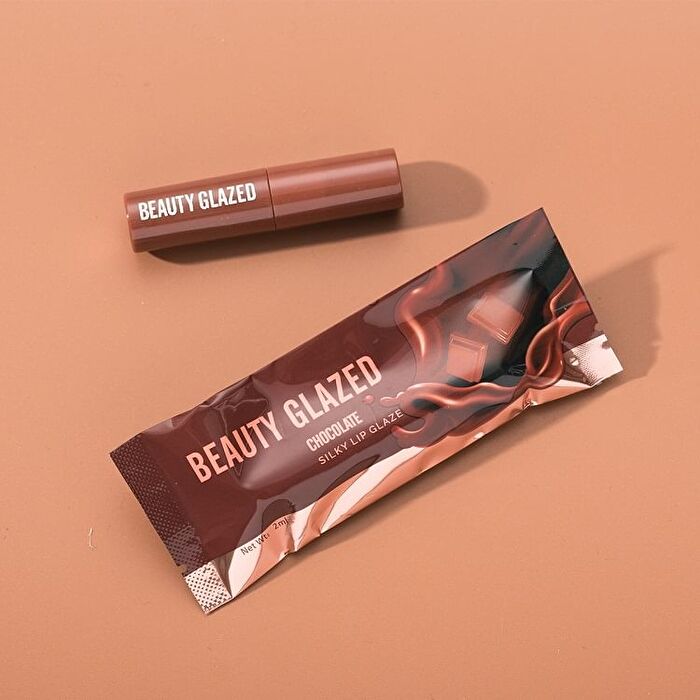 Beauty Glazed Chocolate Silky Lip Glaze - 12 Colours - 102 Coral Cream - 2g