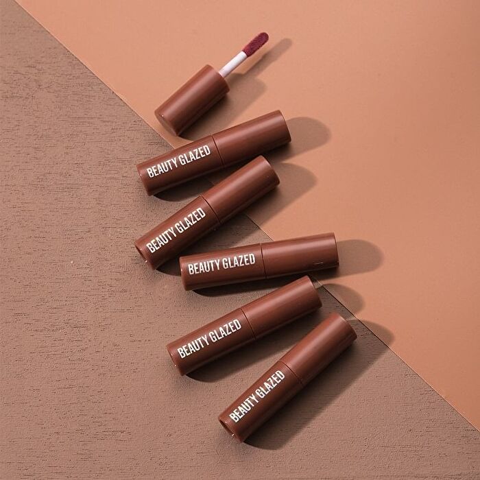 Beauty Glazed Chocolate Silky Lip Glaze - 12 Colours - 102 Coral Cream - 2g